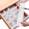 8 Pcs Adjustable DIY Drawer Divider Storage Organizer Separator.
